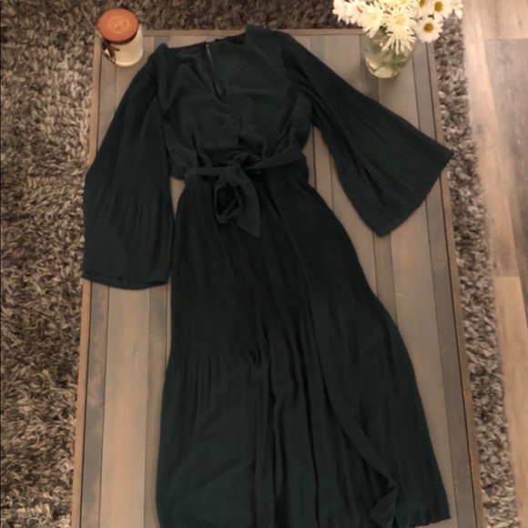 Lulus Flirty and Thriving Pleated Dress ❤️ - Picture 2 of 7